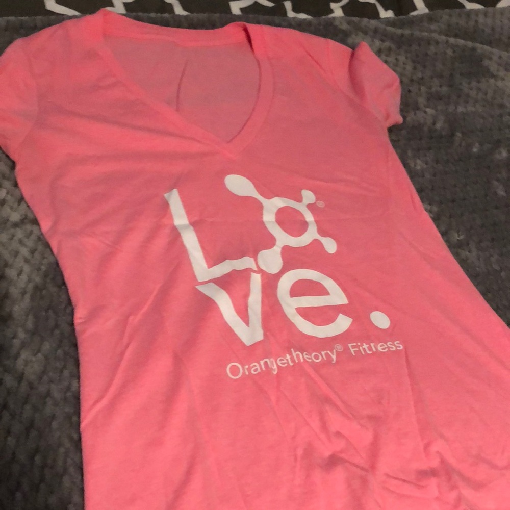 Orange theory v-neck